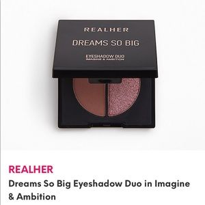 NWOT REALHER Eyeshadow Duo DELUXE SAMPLE